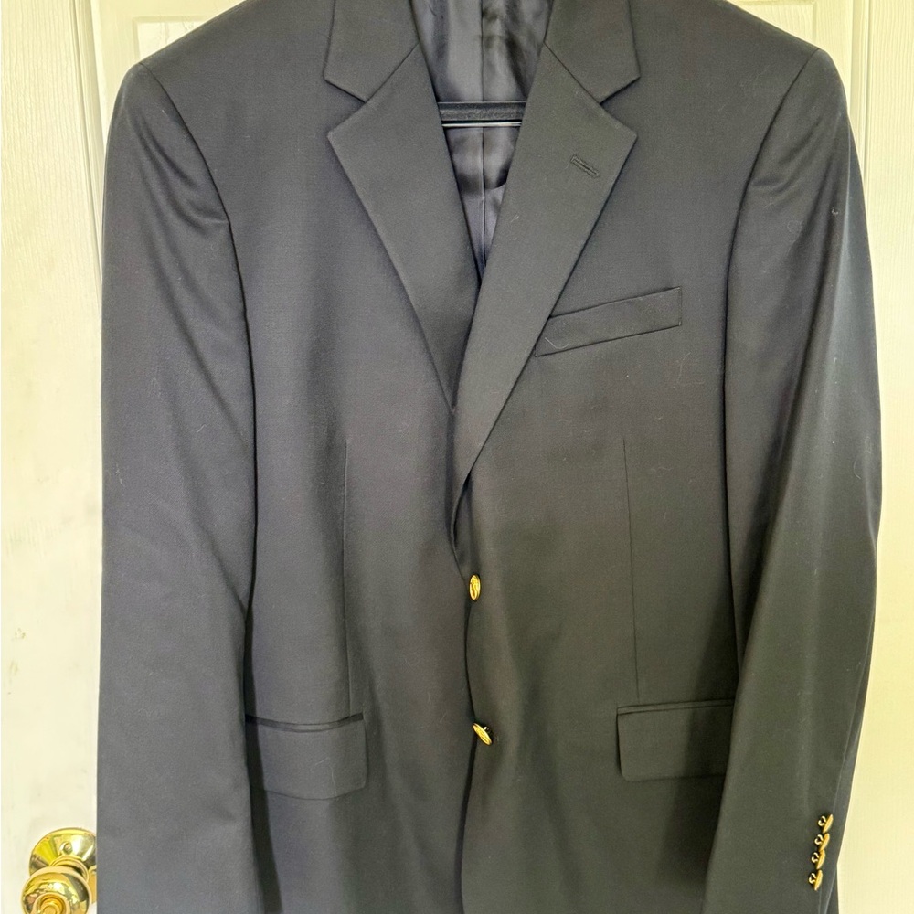 Brooks Brothers Navy Men's Blazer 43R